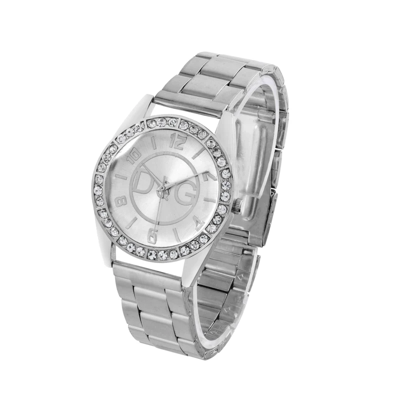 Reloj mujer Новый лидирующего бренда с медведем нержавеющая сталь для отдыха