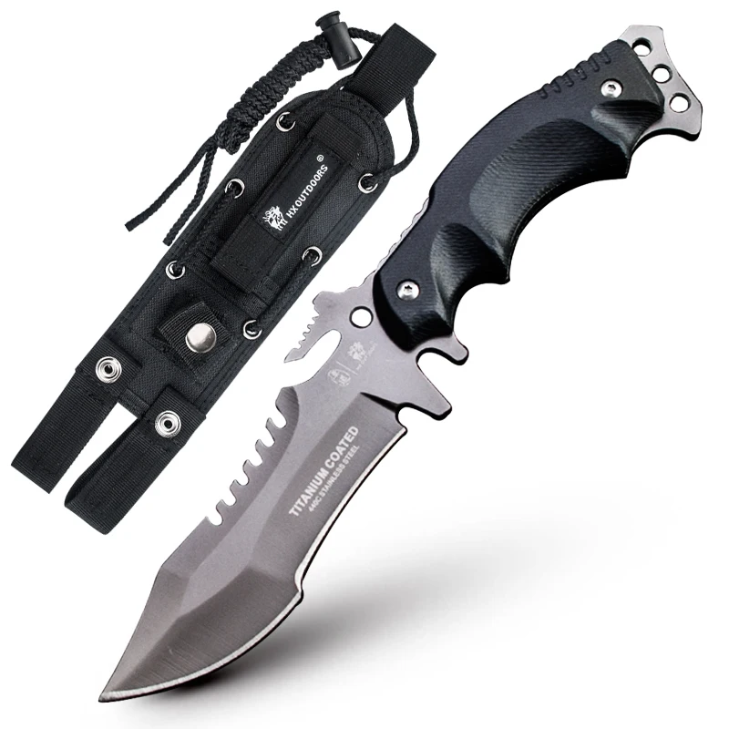 HX на открытом воздухе выживания Ножи Охота Кемпинг Karambit для шашлыков Тактический