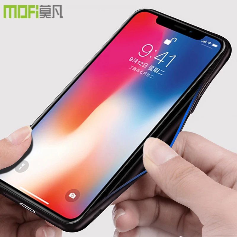 for iphone xs/xs max case cover Mofi original hard buiness style xr conque fundas xs |