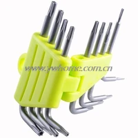 8pc set crv cr v screwdriver screw drivers socket tool set t5 t6 t7 t8 t9 t10 t15 t20 star repair wrench kit
