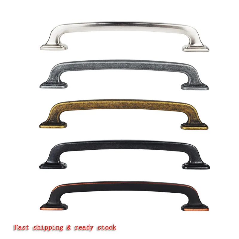 Винтажный старинный Бронзовый шкаф с ручками ручки для ящика дверная ручка шкафа