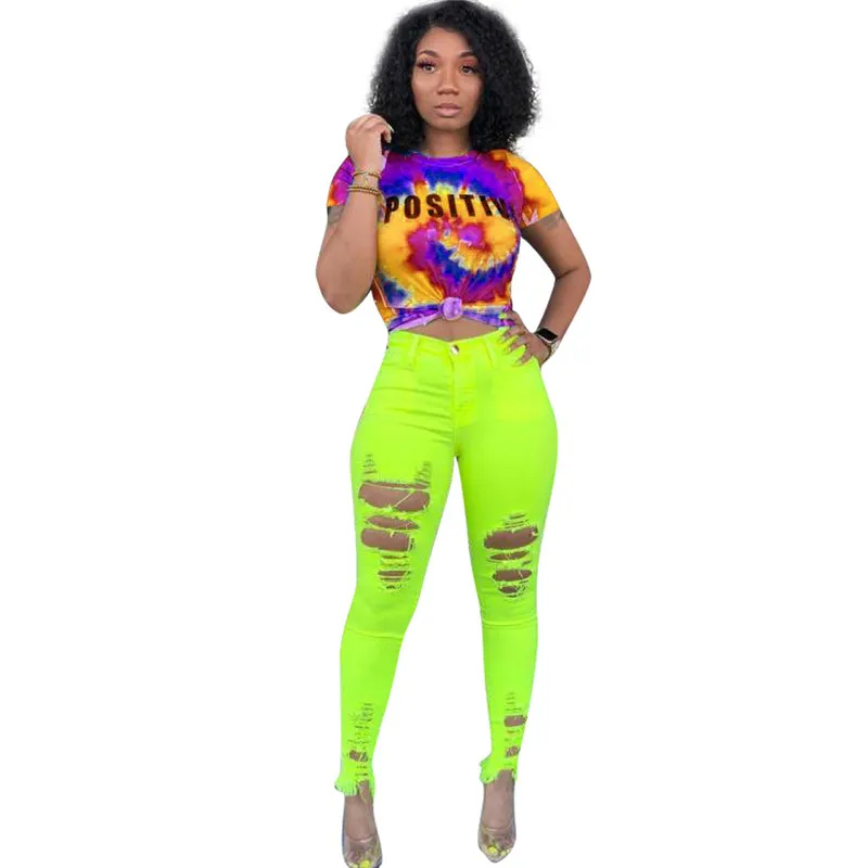 orange women shirt Adogirl Большие размеры, S-3XL галстук с буквами краситель печати женская футболка с круглым вырезом короткий рукав тонкий повседневное летний топ женский рубашк - Цвет: orange women shirt