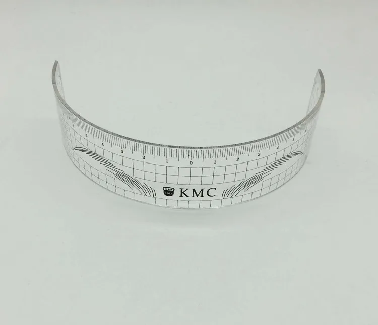 10Pcs Permanent Makeup Stencils Plastic Eyebrow Ruler KMC Tattoo Cosmetic Shaping Tool For The Beginers | Красота и здоровье