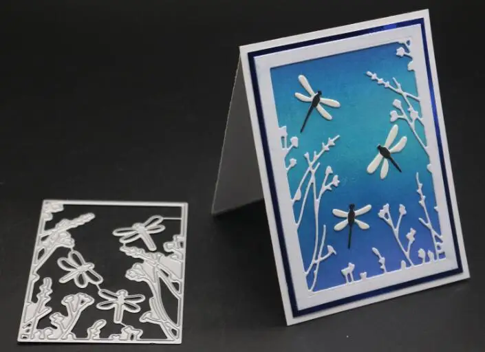 6.4x9.4cm YINISE металлические режущие штампы для трафареты для скрапбукинга телефон высечки самодельный альбом Скрапбукинг карты украшение тиснение Складная матрица вырезы вырезать умирают плесень Записки бумага ремесло нож пле - Цвет: 6.4x9.4cm