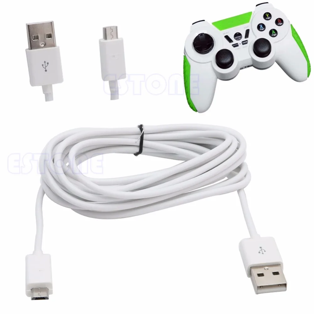 1 шт. длинный микро USB зарядный кабель 3 метра для PS4 Xbox One контроллеры