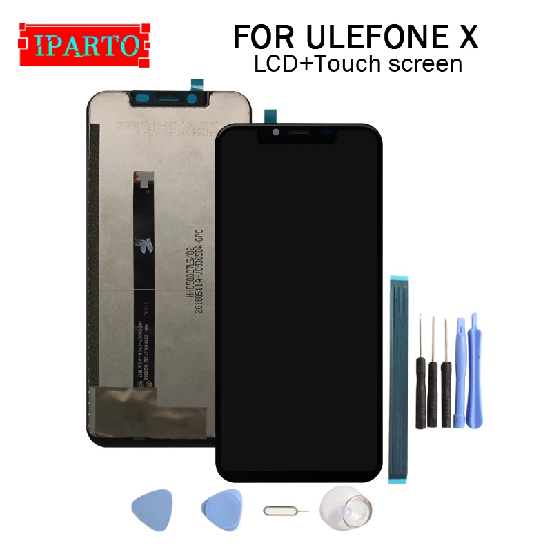 5 85 дюймов ULEFONE X ЖК дисплей + кодирующий преобразователь сенсорного экрана в сборе