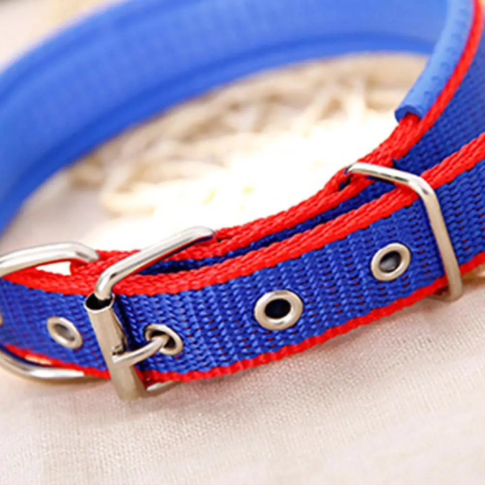 Новинка 2019 нейлоновые ошейники для собак удобное регулируемое Сетчатое стеганое