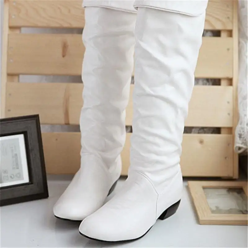 DAFENP/модные ботинки женская обувь botas mujer эластичные из искусственной кожи женские
