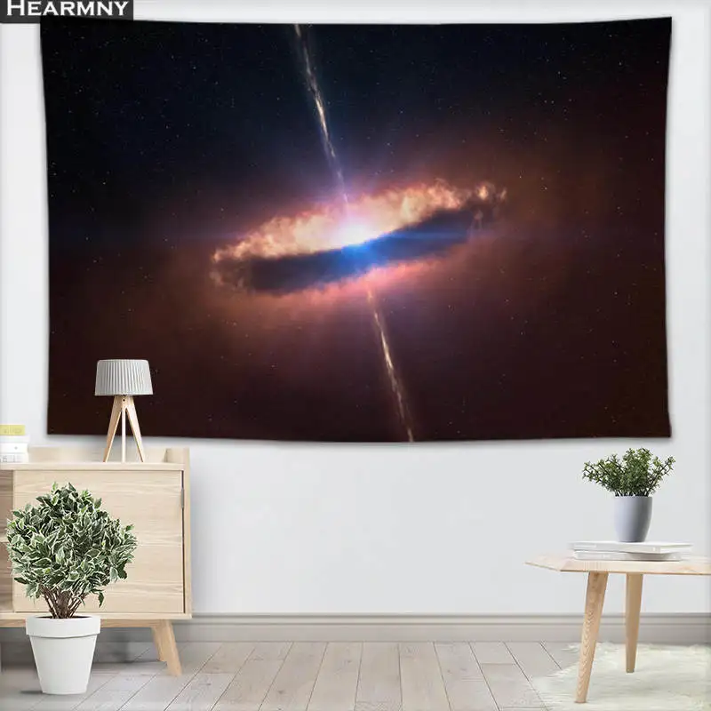 Настенный декоративный гобелен с красочным принтом 140x200 см | Дом и сад