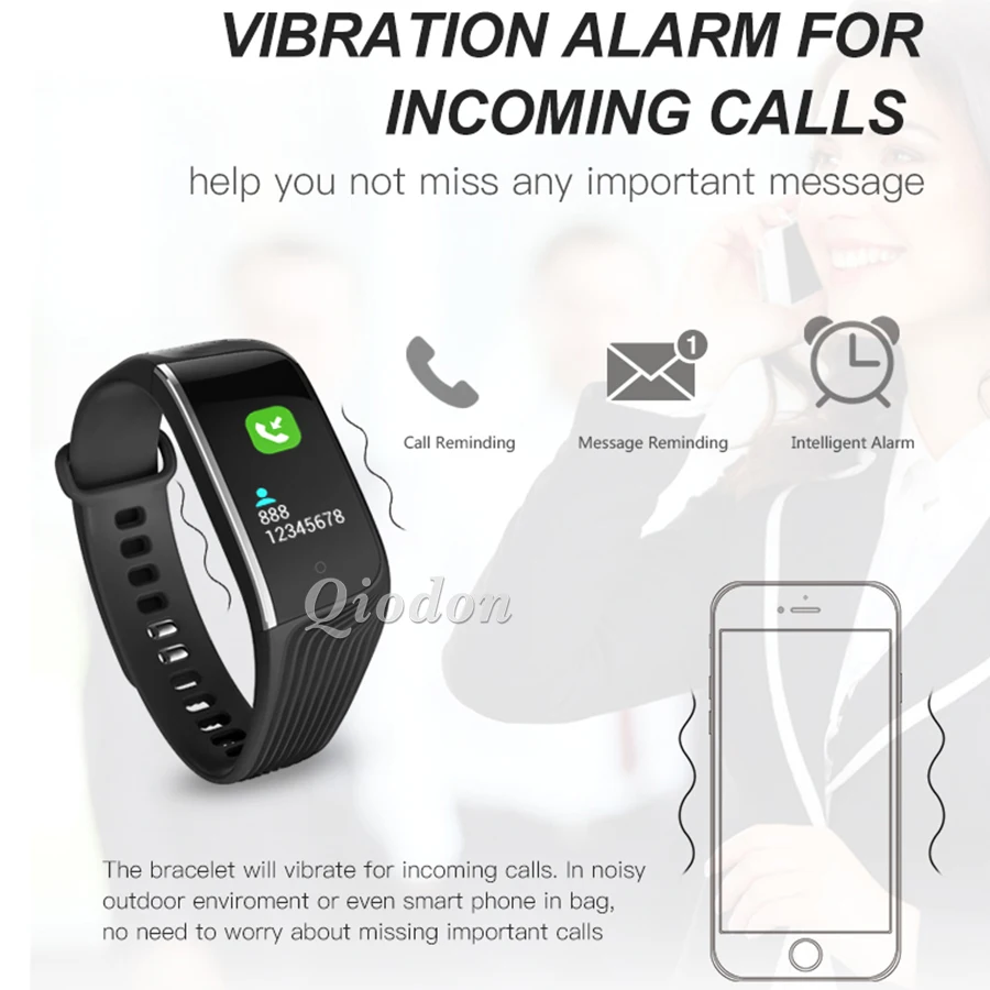 Heart Rate Monitor Bluetooth Connectivity Smart Watch Clock Color Screen Remote Camera Smartwatch For Android iOS Waterproof | Электроника