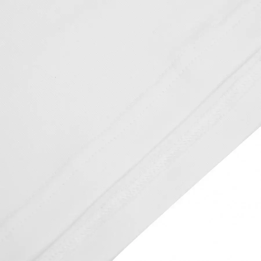 Футболка для верховой езды на открытом воздухе с длинным рукавом мальчиков белая