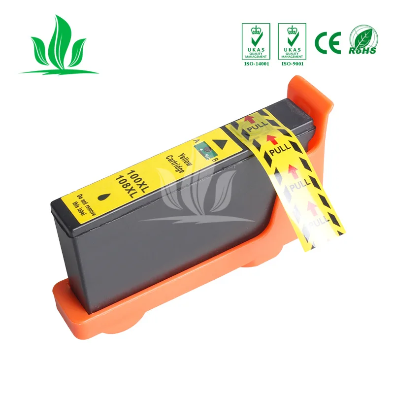 9 шт CMY 100XL чернильный картридж совместимый для 108XL Lexmark S305/S405/S505/S605/Pro205/705/805/905