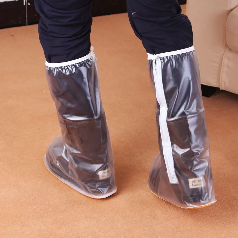 

Unisex Non-Slip Shoe Cover High Level Anti-Rain Shoe Cover Waterproof Shoe Cover Travel Riding Shoe Cover Necessary Four Seasons