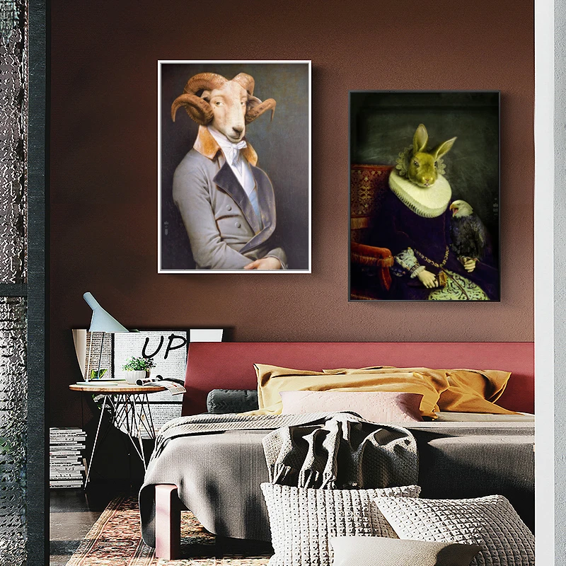Настенная картина WANGART в стиле ретро ностальгия картины маслом для джентльменов