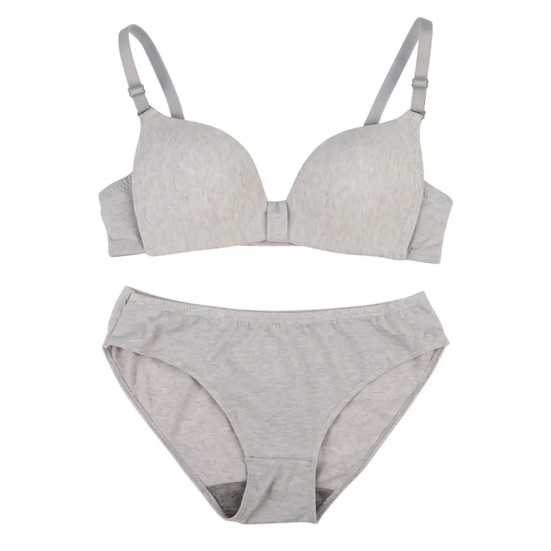 

Ladies Bra Sets Breathable Padded Push Up Bra Sets Women Comfortable Bra + Underwear