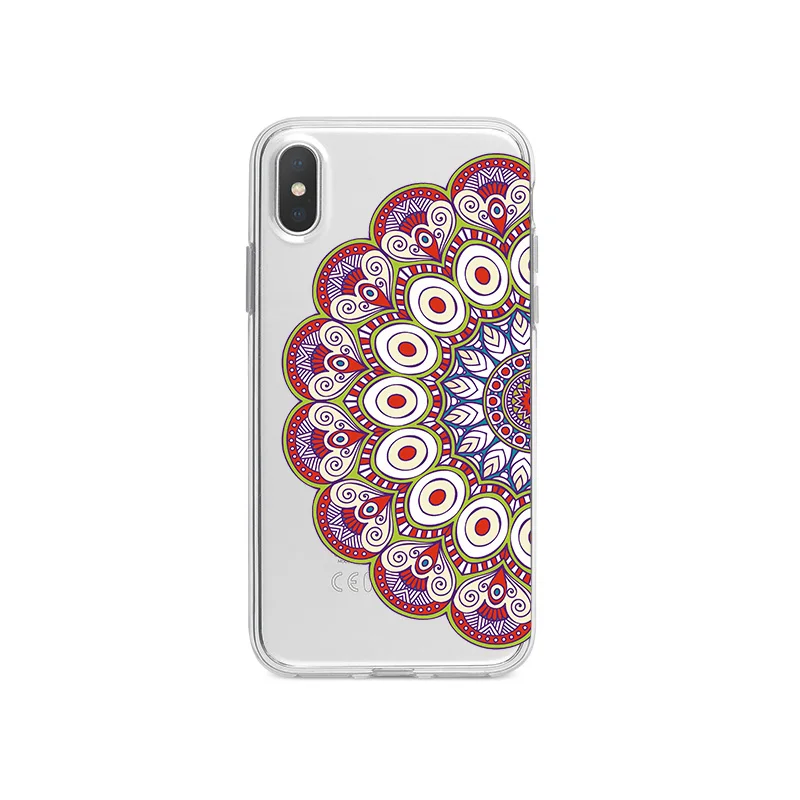 Мандала узорчатый силиконовый чехол для телефона iPhone 6 6S 7 8 Plus 5 5S SE мягкий X XR XS MAX |