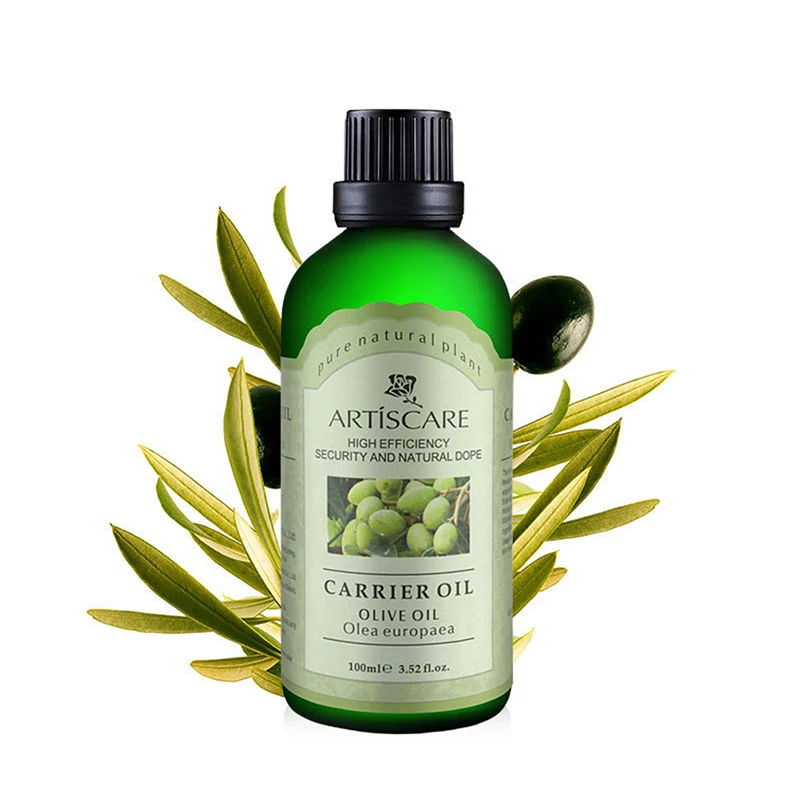 100 ML 100% натуральный оливкового Цета базовое масло для ухода за телом массажные
