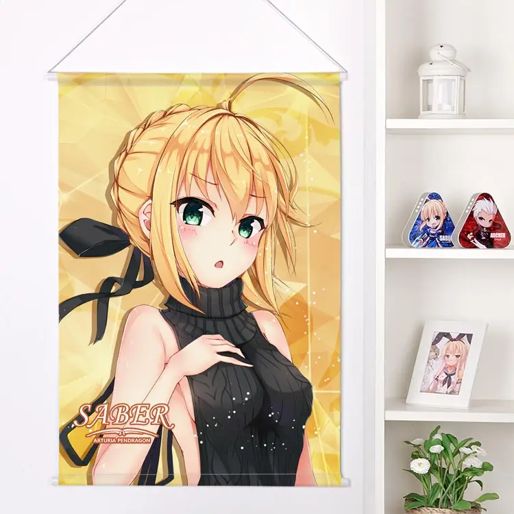 Плоский Новый японский аниме мультфильм Fate/Большой заказ саблей персиковый Кожа