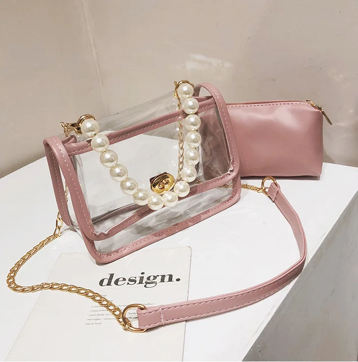 2019 дизайнерская Роскошная Брендовая женская прозрачная сумка маленькая тоут из