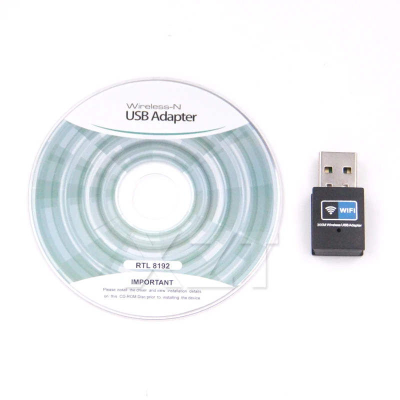 USB Wifi адаптер 300 Мбит/с 20dBm Беспроводной приемник RTL8192 сетевой карты ноутбука ТВ