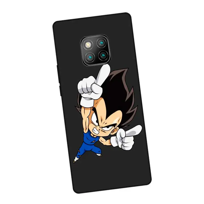 N322 Dragon Ball прочный черный силиконовый чехол для huawei mate 8 9 10 20 30 Lite Pro |