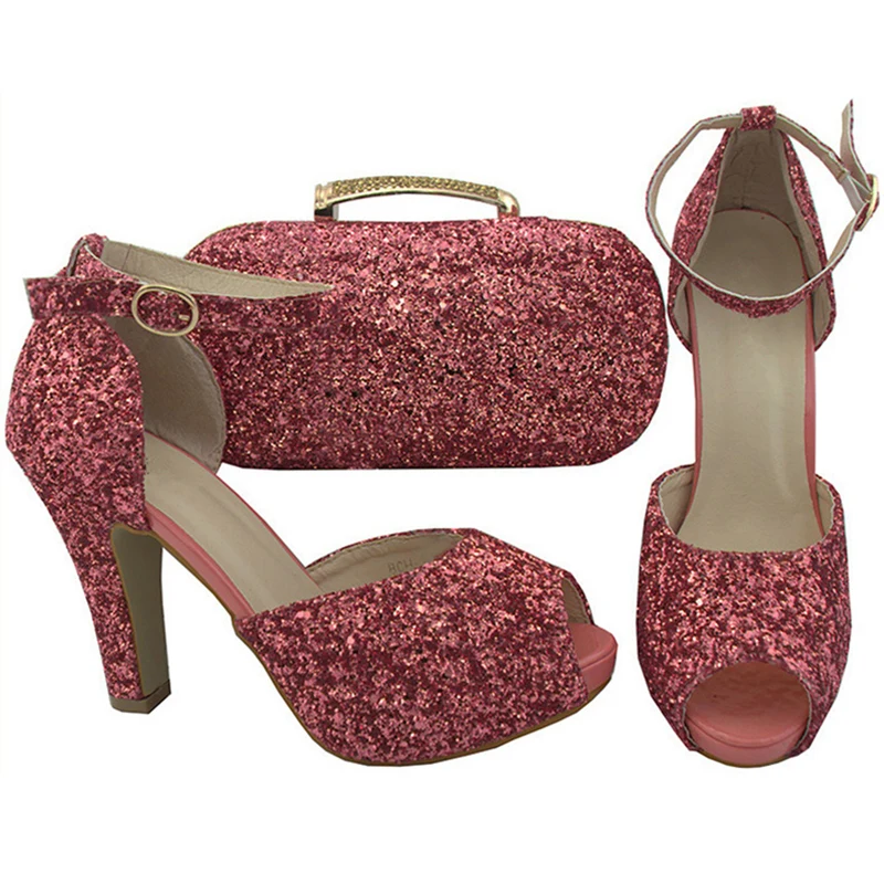 D/итальянский комплект из туфель и сумочки синего цвета женский итальянский