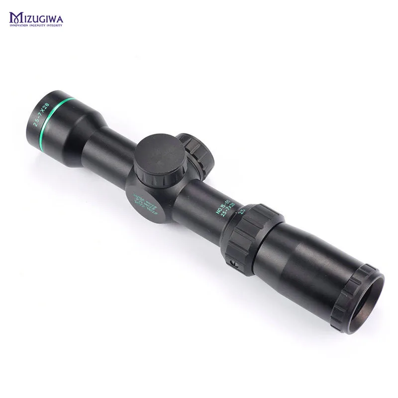 Тактический Оптический прицел MIZUGIWA 2 5-7x28 для пневматической винтовки охотничий