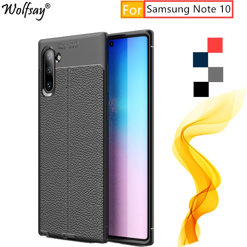 

Чехол для Samsung Galaxy Note 10, Модный Резиновый чехол, ударопрочный бампер, силиконовый чехол для Samsung Note 10, чехол Note10