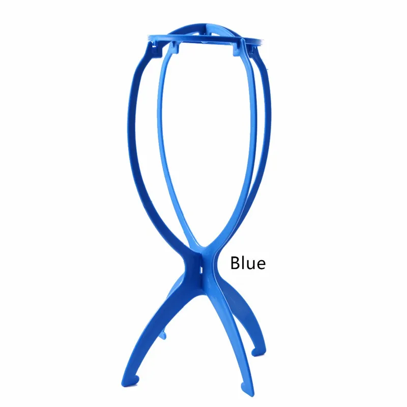 Colorful Ajustable Wig Stands Plastic Hat Display Head Holders 18*36 cm Mannequin Head/Stand Portable Folding Stand | Шиньоны и парики