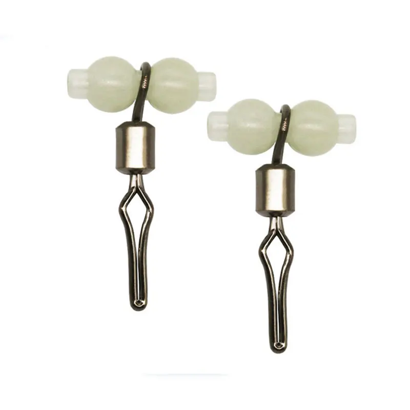 

[1000pcs] Luminous Fishing Swivels Rolling Swivels Sea Fishing Accessories Tackle Connector Rolling Swivels 3-way Swivels