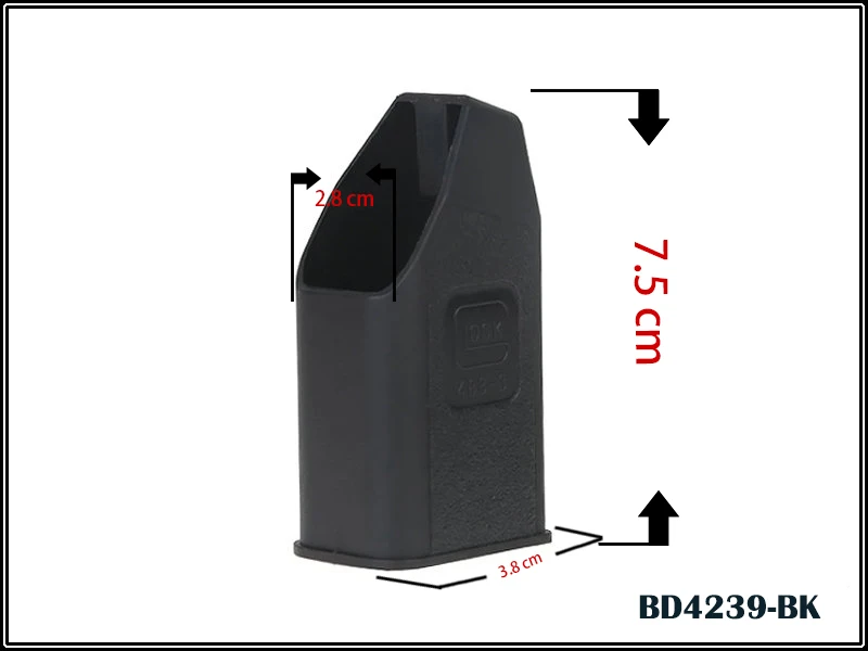 Бесплатная доставка магазин Glock для патронов скоростной погрузчик 9 мм 40 357 45