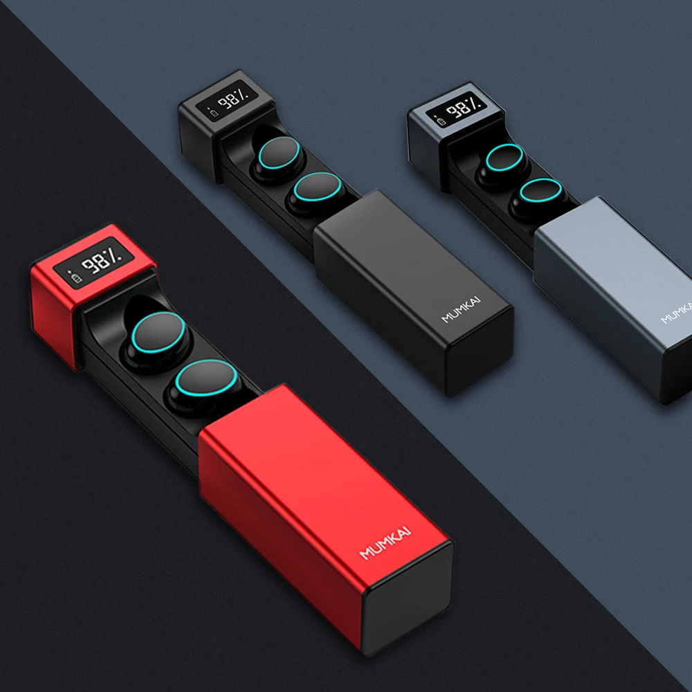 TWS наушники темно черные беспроводные Bluetooth Мини спортивная Гарнитура вкладыши 5 0