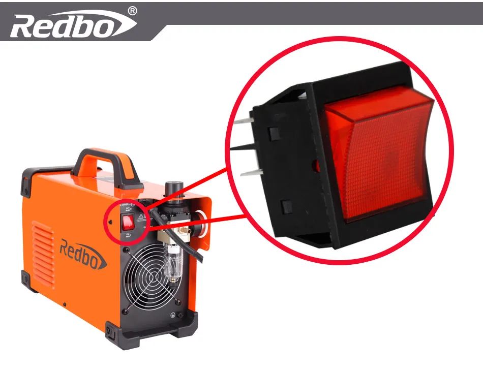 REDBO крой/LGK-40 220V 40AMP плазма режущий инвертор резки машина для плазменной резки инверторного сварочного аппарата