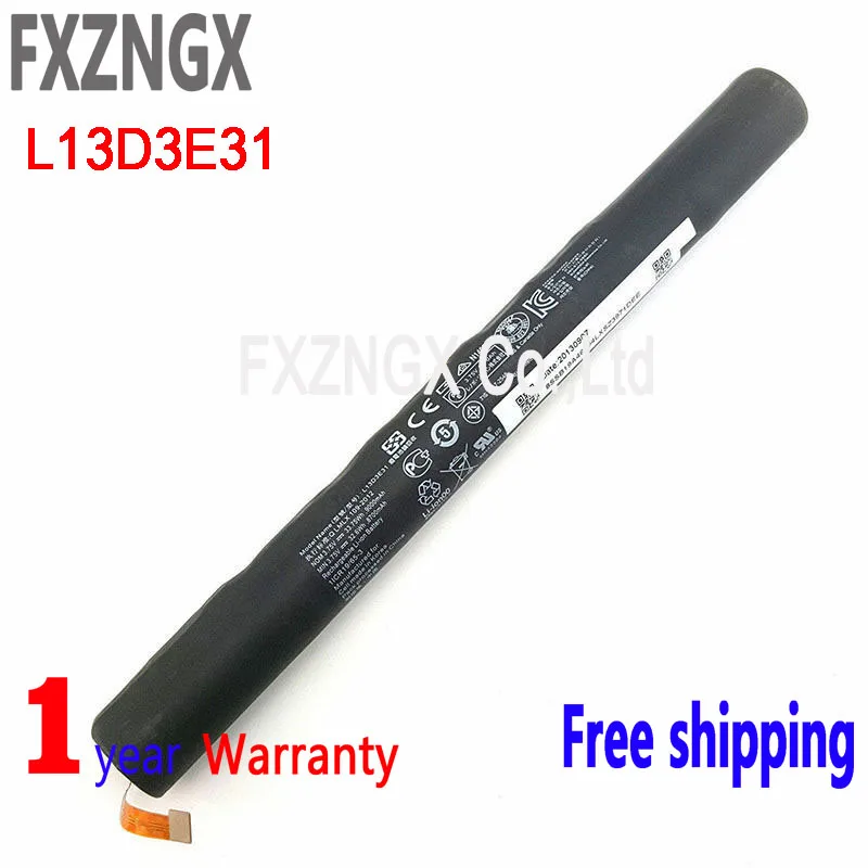

FXZNGX L13D3E31 Аккумулятор для планшета Lenovo Yoga 2 60044 60046 60047 Yoga 10 B8000 B8080