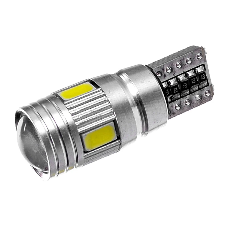 194 W5W 10 SMD 5630 Светодиодный светильник лампа без ошибок светодиодный парковки T10