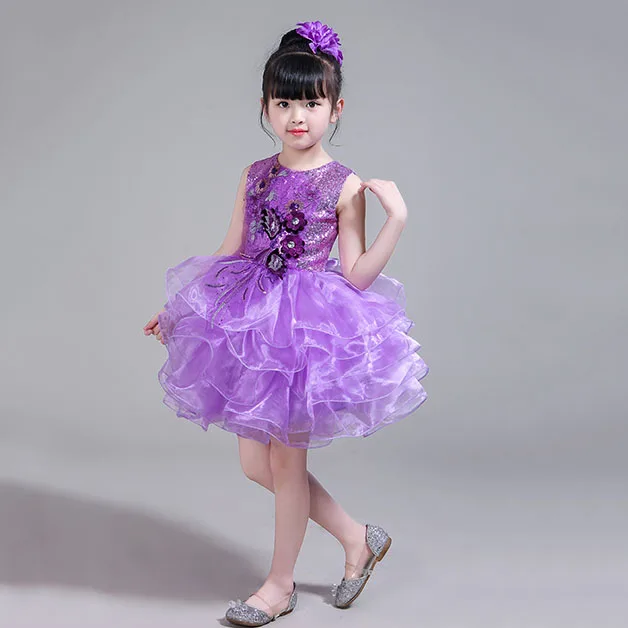 Online Chinese Store Layers Prom Dresses Toddler Glitz Pageant Gowns Children Dancewear Clothing Kids Party for Girls | Детская одежда