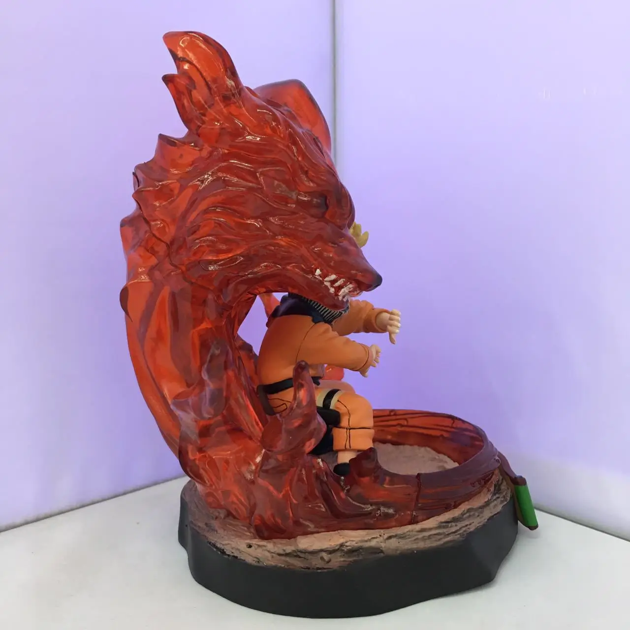 Игрушки Наруто ГАК девять хвостовых Лис модель Figyre 18 см|Игровые фигурки и