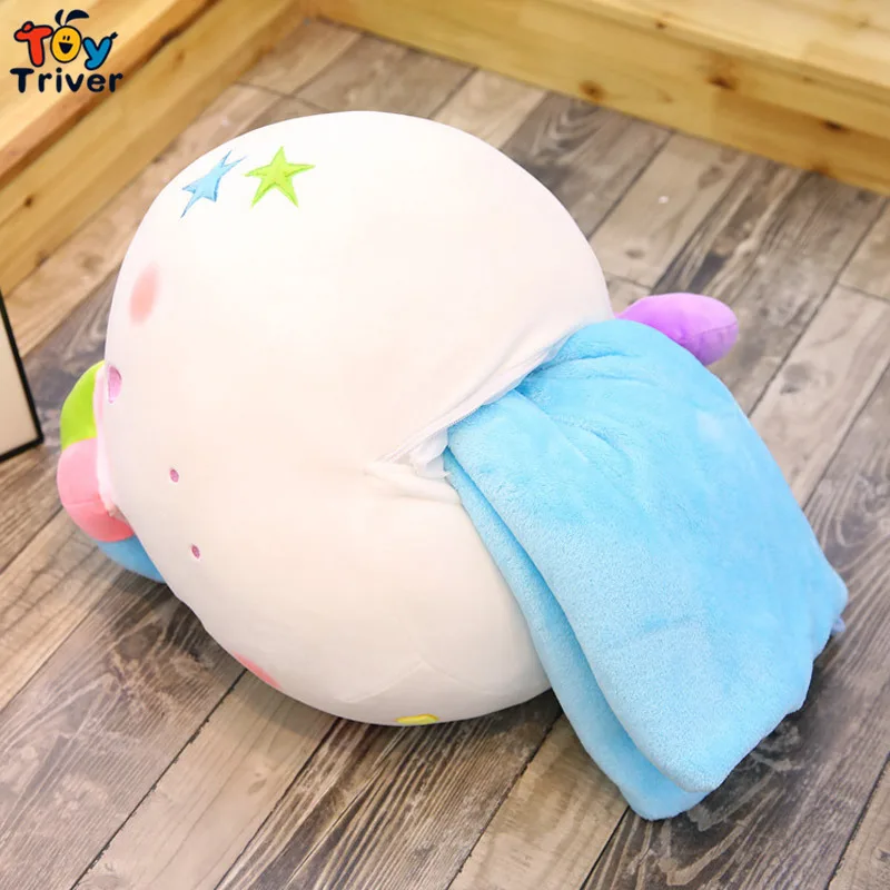 Портативное одеяло Kawaii с единорогом плюшевая игрушка кукла для маленькой