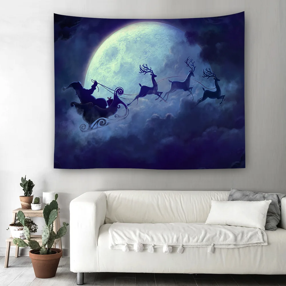 4 размера гобелен с принтом мандалы рождественское настенное украшение в стиле