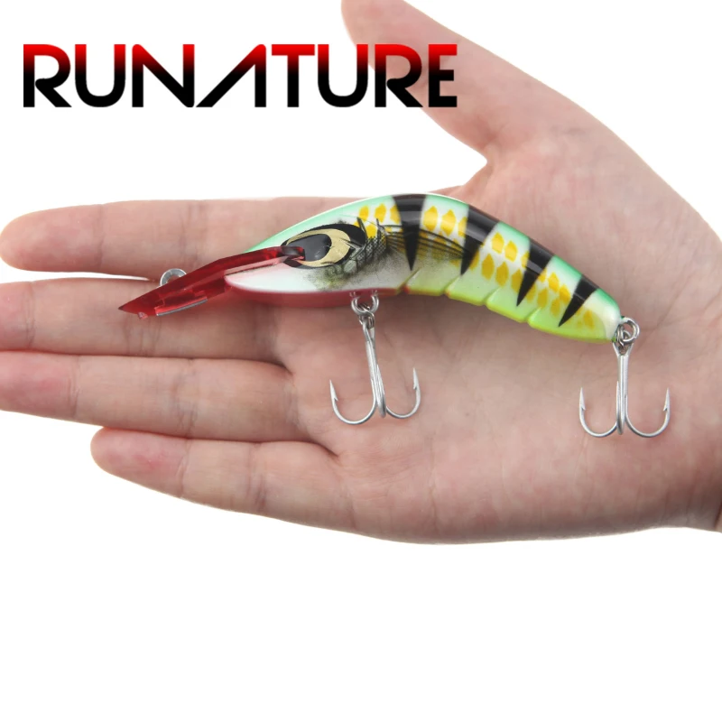 Runature Shirmp Minnow приманки рыболовные 80 мм 17 г искусственные жесткие воблеры и