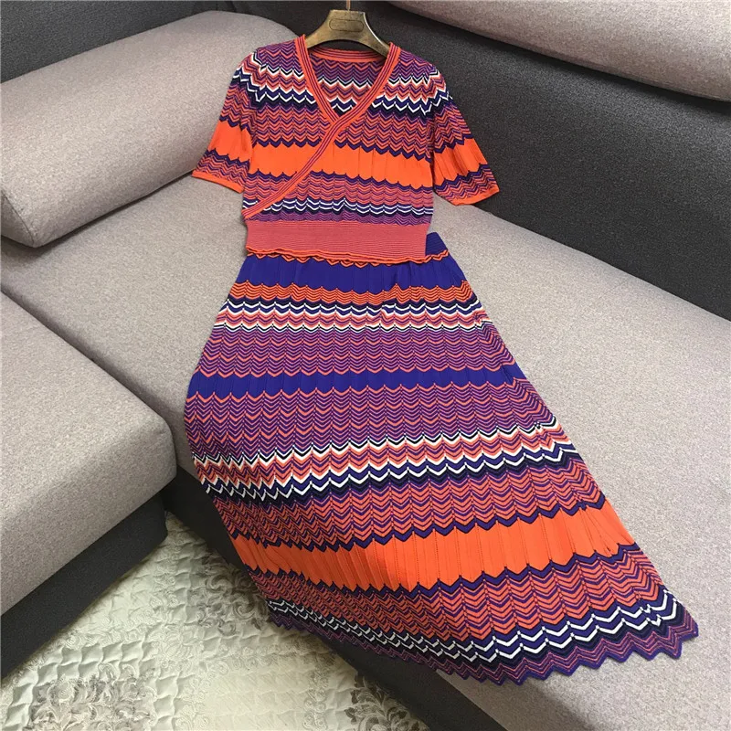 Женский дизайнерский комплект из 2 предметов винтажная трикотажная футболка с V