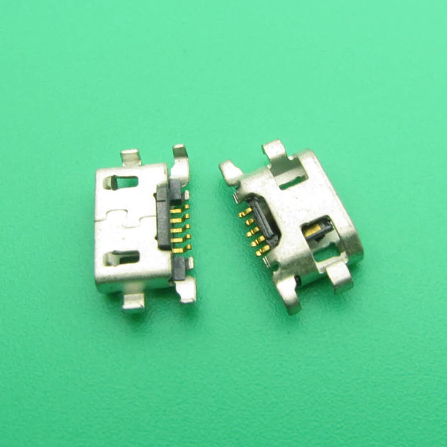 100 шт. для Alcatel One Touch 4015 4032 5050X 5050Y 4033 6012D 6035R 7050Y Pop S9 micro USB type-B разъем подключения