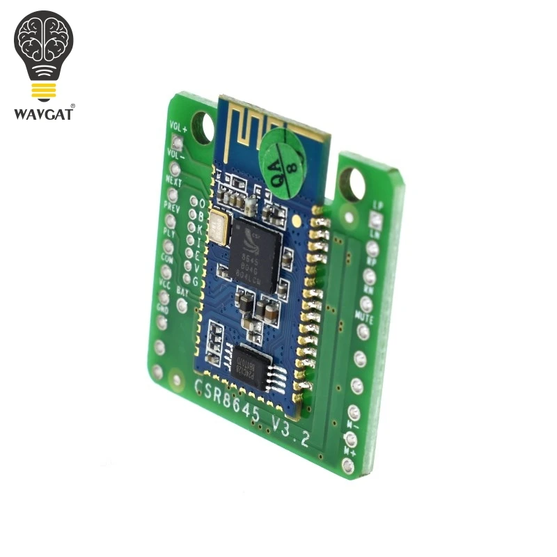 Плата усилителя WAVGAT 5 Вт + Bluetooth 4 0 CSR8645 APTX модуль приемника стерео динамик аудио