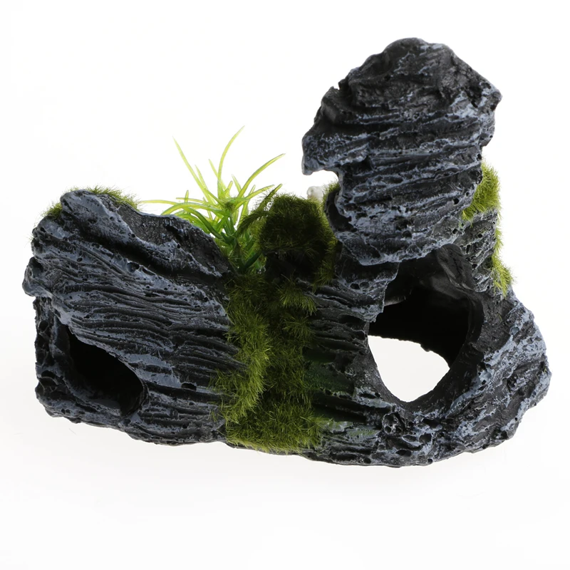 Домик из полимерной глины садок для рыбы укрытие аквариума симулятор мха