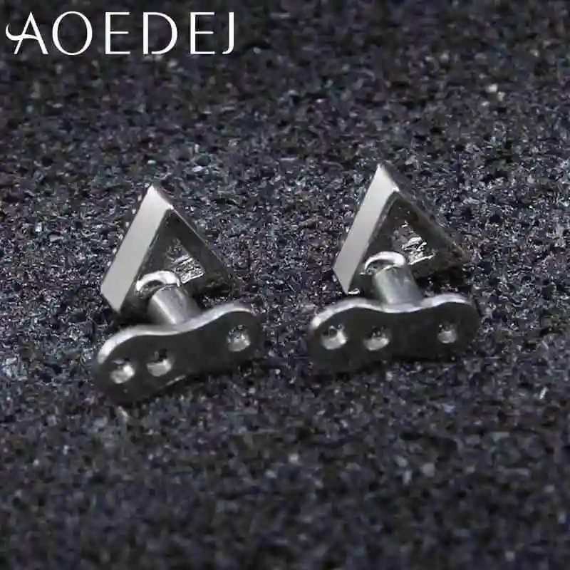 AOEDEJ титановая нержавеющая сталь Кожный Якорь треугольник микро Кожный Якорь кожа дайвер имплантаты ювелирные изделия пирсинг вложение