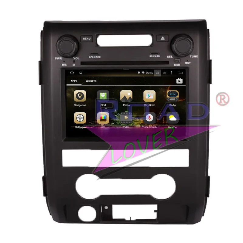 Roadlover Android 8 0 автомобиля Автомобильный приемник с dvd проигрывателем для Ford F150 2009 2010
