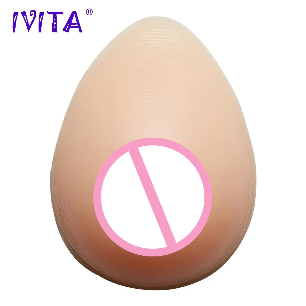IVITA 600 г силиконовые формы груди усилитель протеза поддельные для трансвеститов