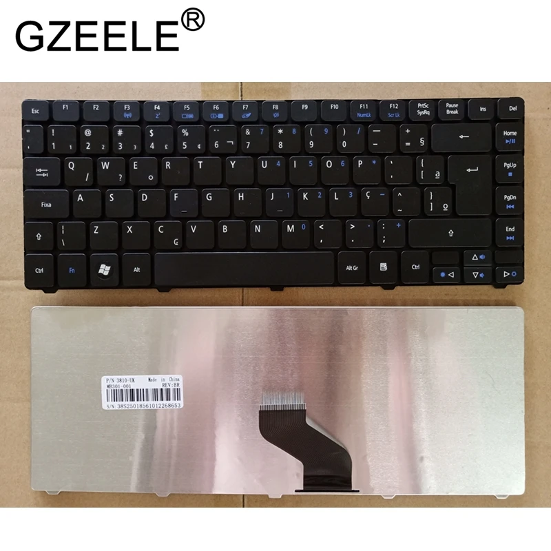 Клавиатура GZEELE BR Для Acer Aspire новая клавиатура для 3810 3820 4535g 4810T 4810G 4736Z 4736G 4820 4820G 4820TG
