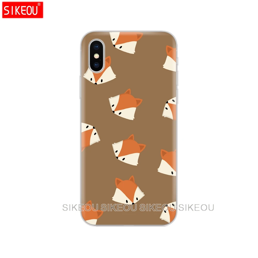 Силиконовый чехол для телефона Iphone 6X8 7 6s 5 5s SE Plus 10 XR XS Max милый Кот Милая