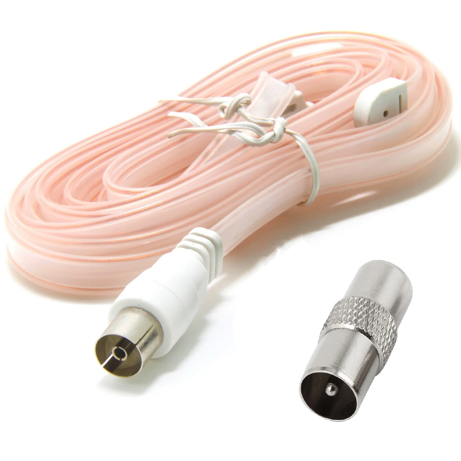 Внутренняя антенна FM/VHF для радио/Hi Fi 1 8 м плоская дипольная коаксиальный